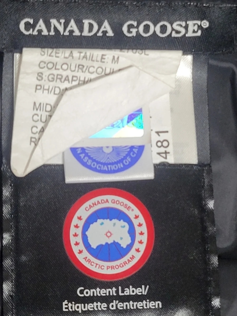 Authentic Canada Goose Hybridge Lite Hooded Down Jacket Small-Med EUC! - Picture 9 of 15